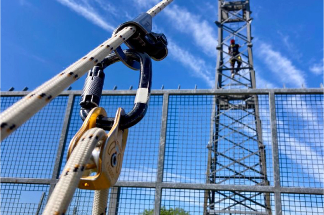 Making the most of the weather for Training at Enniskillen